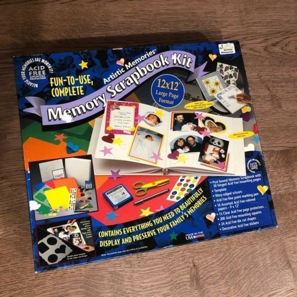 Memory Scrap Book‎ Kit